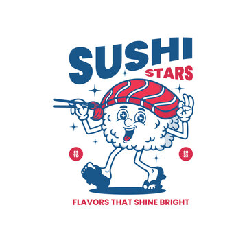 Cute Food Mascot Illustration Vector
