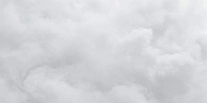 Abstract White Cloud Texture Background With Soft Atmospheric Fog Effect