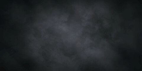 Fototapeta premium Abstract Dark Smoky Texture Background With Moody Cloud Effect