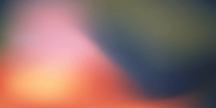 Abstract Warmth: A vibrant, abstract composition blending warm tones of orange, pink, and yellow with cooler blues and greens, creating a soft.