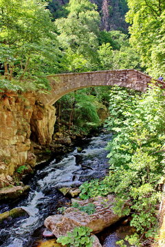 Das Bodetal bei Thale