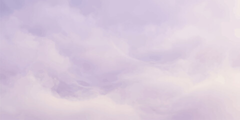 Dreamy Purple Haze: Soft, ethereal clouds drift in a gentle pastel sky, creating a serene and dreamy atmosphere, perfect for contemplative or tranquil themes. © iran