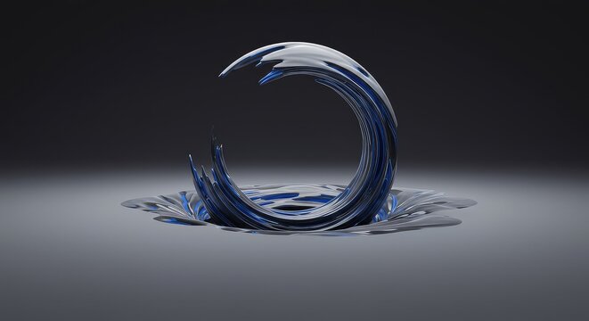 Abstract background showing a sterile, empty void surface severely warped and stretched into an unsettling visual plane, black, chaos, ripple