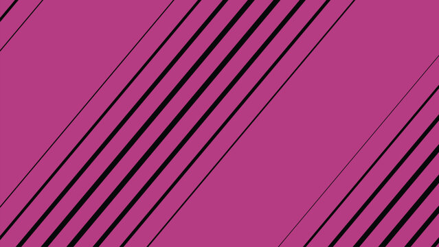 Abstract purple background with diagonal black stripes pattern
