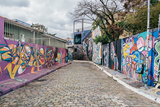 beco do batman sao paulo brazil