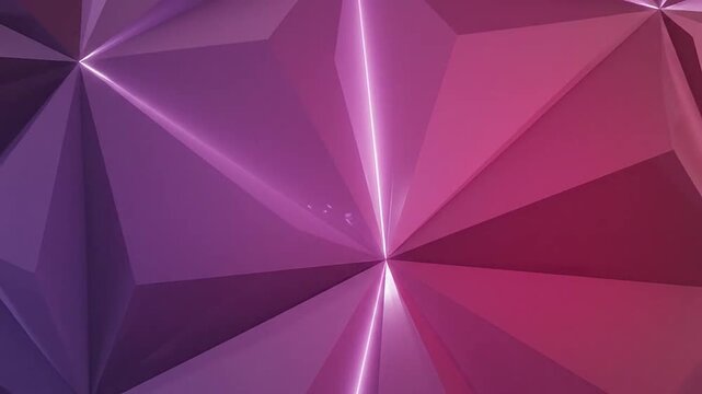 Abstract background featuring geometric triangular shapes with soft purple lighting