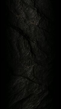 Lignite Coal texture with raw mineral deposits spinning around in close up studio shot showcasing soft brown structure of young sedimentary fossil fuel