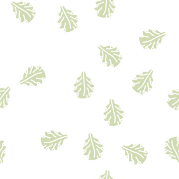 ulva lettuce seaweed glyph vector seamless pattern. ulva lettuce seaweed signthin illustration