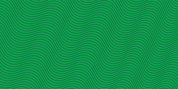 farm green banner, organic abstract background with fields. wavy green lines, natural organic products. ecology background. striped farmer green Pattern