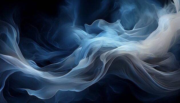 Wispy Smoke Background With Dramatic Lighting Organic Abstract Wallpaper