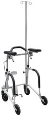 Naklejka premium Folding rollator walker
