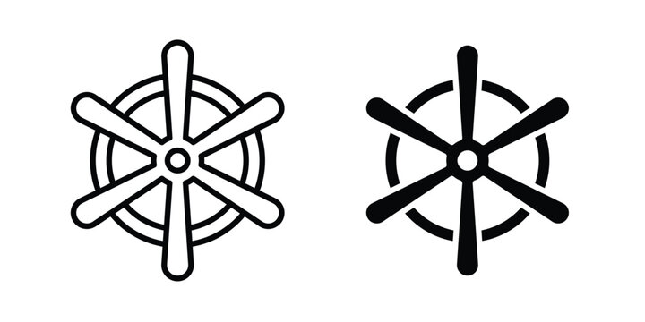 Dharmachakra icon
