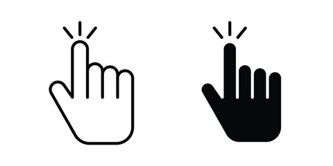 Obraz premium Hand cursor icon