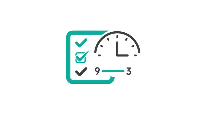 Digital stopwatch timer interface icon.