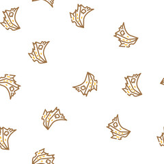 Naklejka premium ragged wing vector seamless pattern ragged wing sign illustration