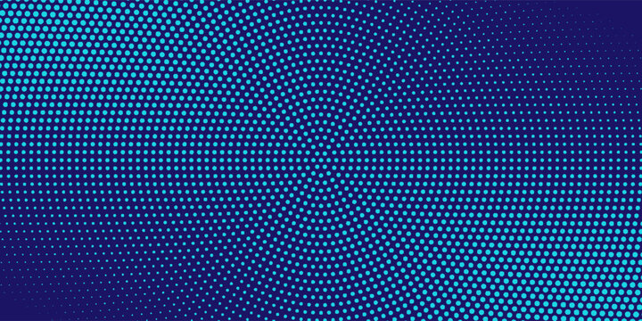 Dots white blue wave light screen gradient texture background. particle connection modern