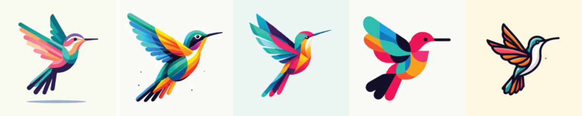 Hummingbird Vector Illustration © Fajar