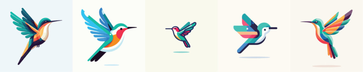 Hummingbird Vector Illustration © Fajar