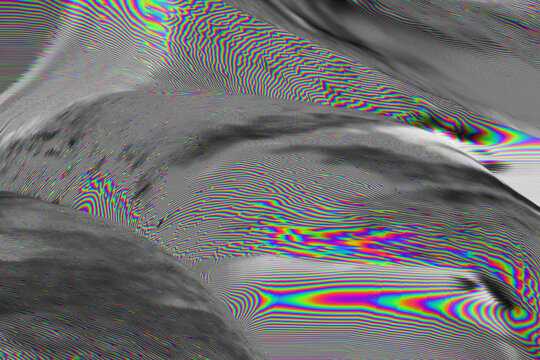 Glitch analog screen texture background. Error concept. Acid pixel art. Cyber punk, vaporwave, synth wave