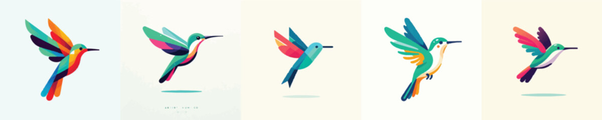 Hummingbird Vector Illustration © Fajar
