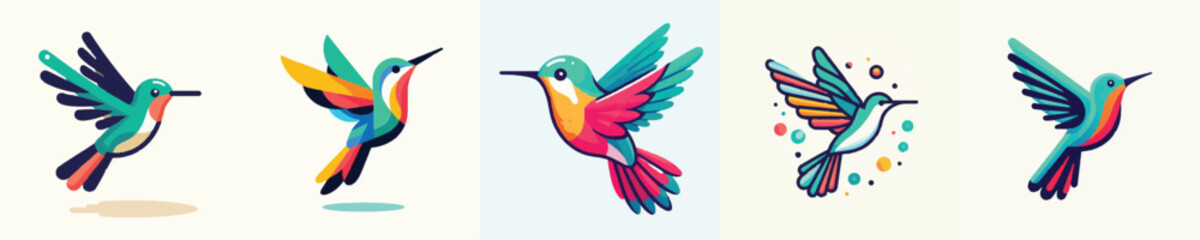 Hummingbird Vector Illustration © Fajar