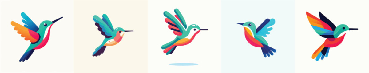 Hummingbird Vector Illustration © Fajar