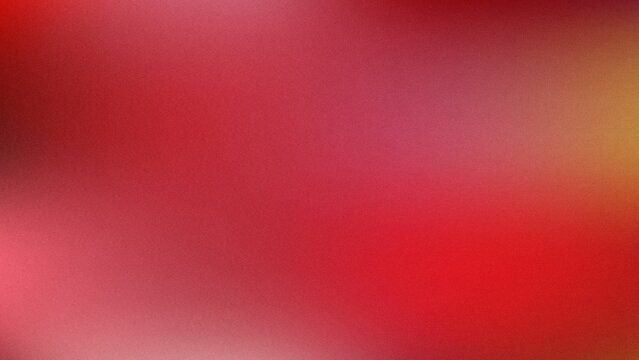 Abstract red gradient background with grainy texture