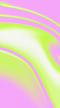 Abstract pink and lime green fluid gradient background for poster and wallpaper design