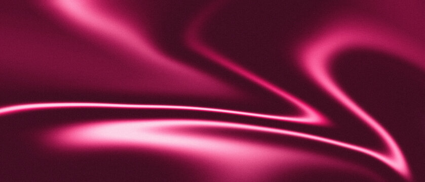 Wide maroon silk fluid banner background with glossy flowing folds for header and wallpaper design