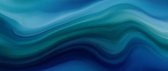Fototapeta premium abstract grainy gradient background inspired by deep ocean currents, layered turquoise, indigo, teal and sapphire transitions, fine organic noise texture