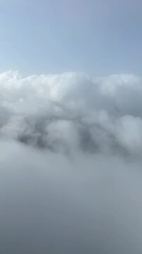 Thick cloud formation and inversion during pre monsoon season in Western Ghats of India, Maharashtra