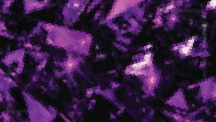Purple geometric mosaic background vector illustration © IlmNira