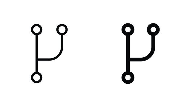 Code branch icon