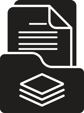 Icon portfolio representing on investment, financial planning, asset management, and business strategy