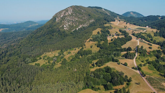 Povlen mountain in Serbia, Europe, Balkans.