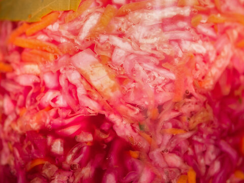 Sauerkraut background 