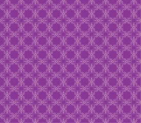Fototapeta premium A delicate and soft lavender seamless vector pattern featuring a geometric lace motif. This light and airy design is ideal for feminine branding event invitations or gentle digital backgrounds.