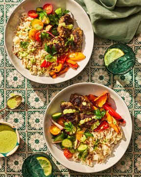 Healthy Mediterranean Dinner Bowls