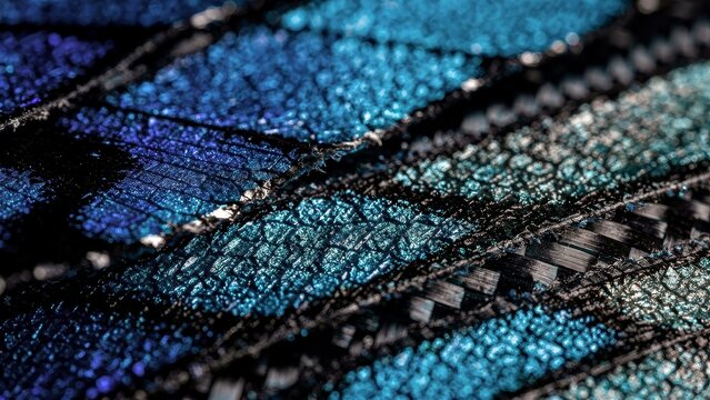 Abstract Digital Technology Pattern Background with Glowing Circuit Board Blue Lines