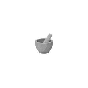 Mortar and pestle vector kitchen tool transparent PNG