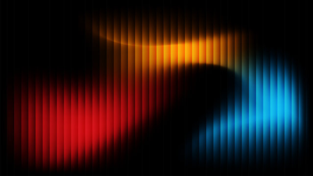 Abstract Glowing Vertical Lines Light Effect Gradient Background