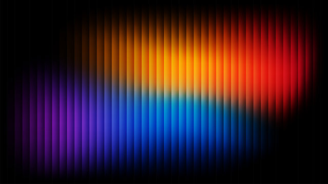 Abstract Neon Gradient Glass Effect Background