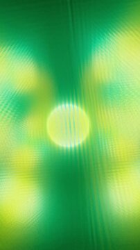 Vertical green orb pulses amid a distorted holographic grid in a complex abstract 3D animation loop optimized for modern mobile UI screens