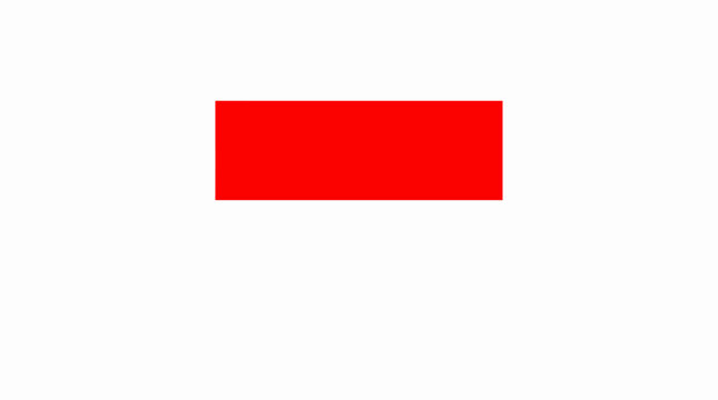 Solid red rectangular bar on a white background.
