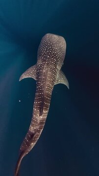 Whale shark in Sumbawa, Indonesia