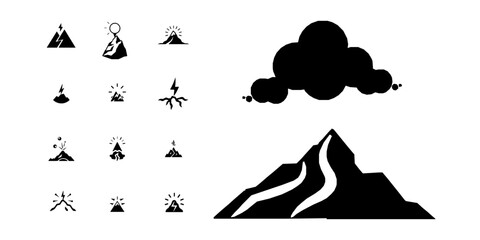 Fototapeta premium Earthquake Icon