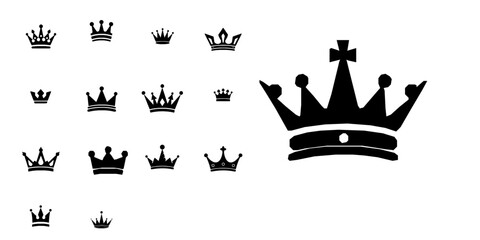 Obraz premium Admin Crown Icon