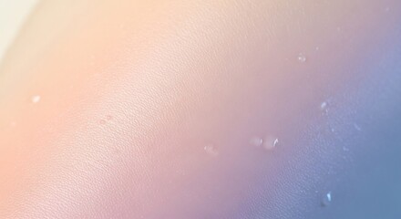 Fototapeta premium Soft gradient background with water droplets