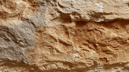 Naklejka premium Natural stone texture with rough mineral surface background