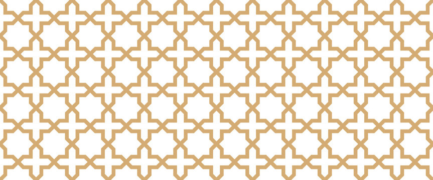Abstract arabic geometric pattern with crossing thin lines. Ornate oriental moroccan background.